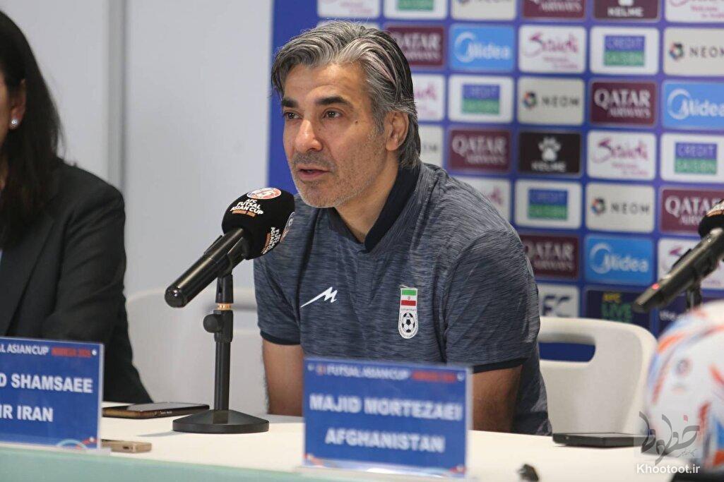 شمسایی: برای همه تیم‌ها احترام خاصی قائلیم/ به چیزی کمتر از قهرمانی رضایت نخواهیم داد