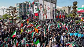 اجتماع عزاداران اربعین شهادت قائد امت امام خامنه‌ای
